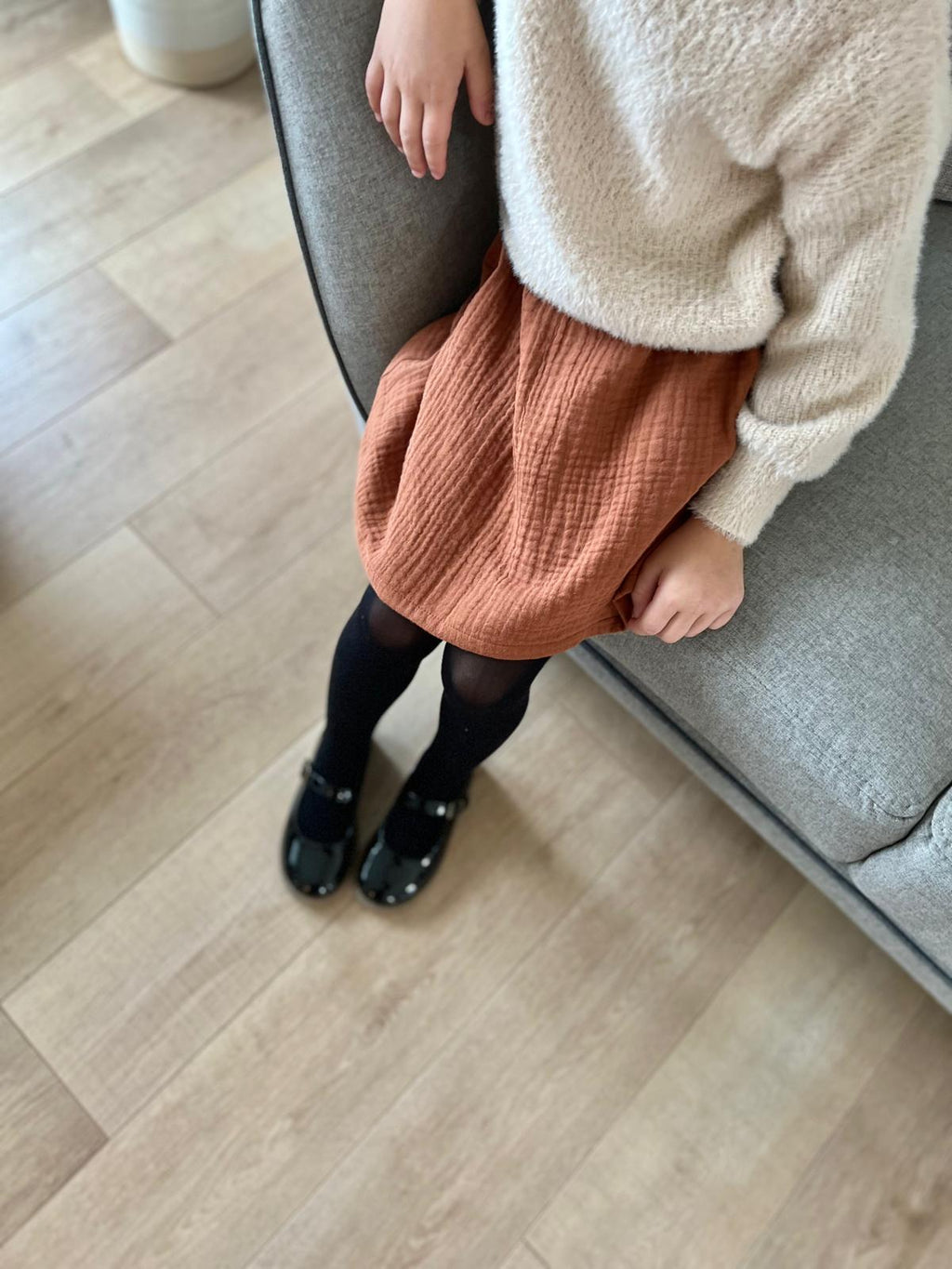 Soft Muslin Skirts for Girls - Comfortable Everyday Wear