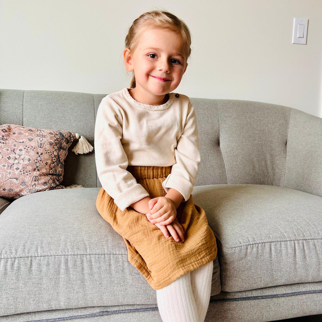 Soft Muslin Skirts for Girls - Comfortable Everyday Wear