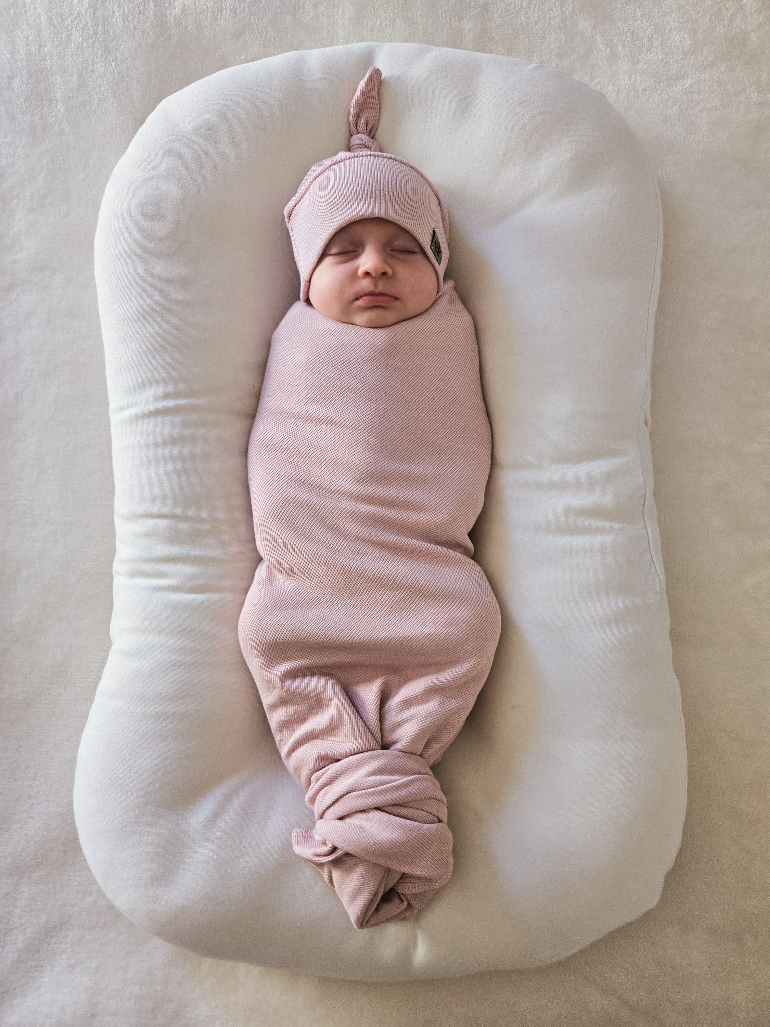 Baby Ribbed Knit Blanket