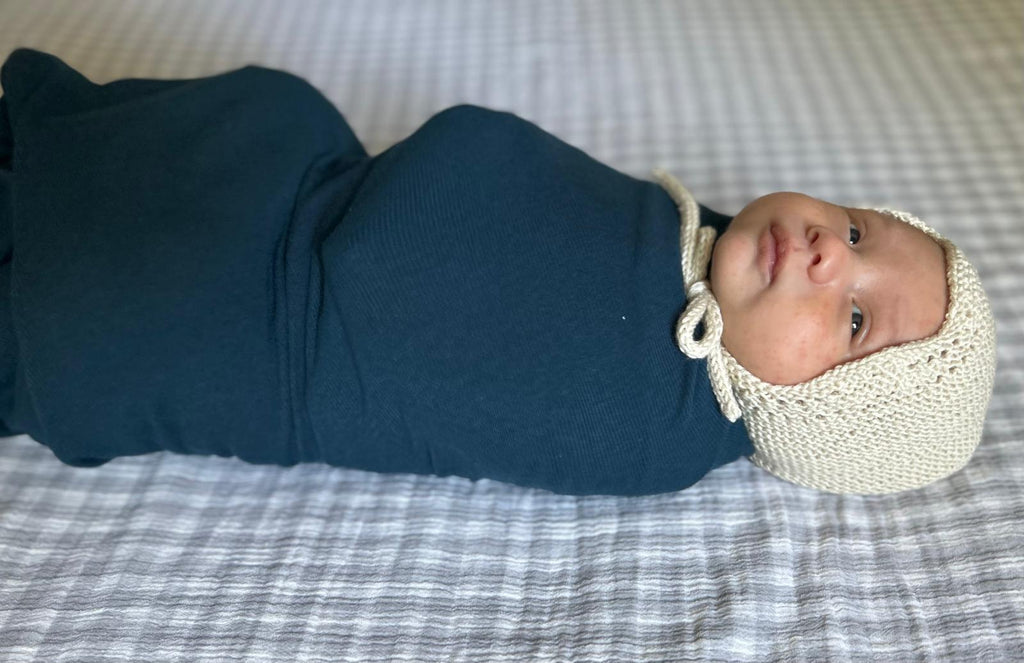 Baby Ribbed Knit Blanket