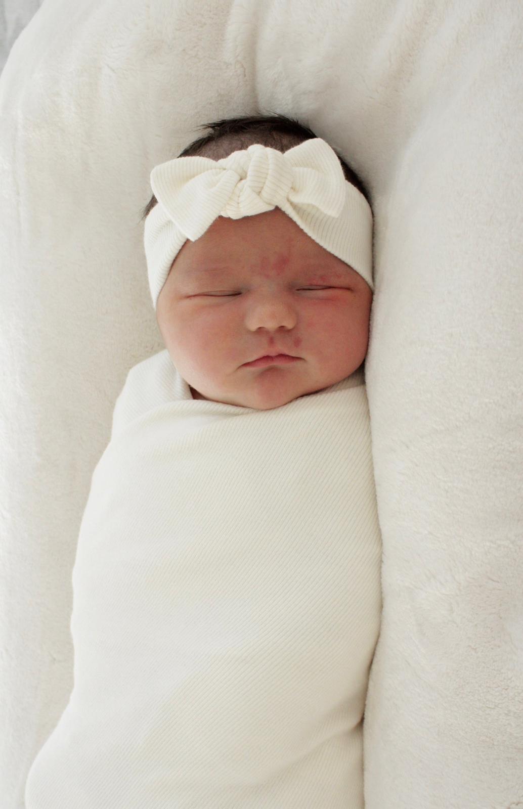 Baby Ribbed Knit Blanket