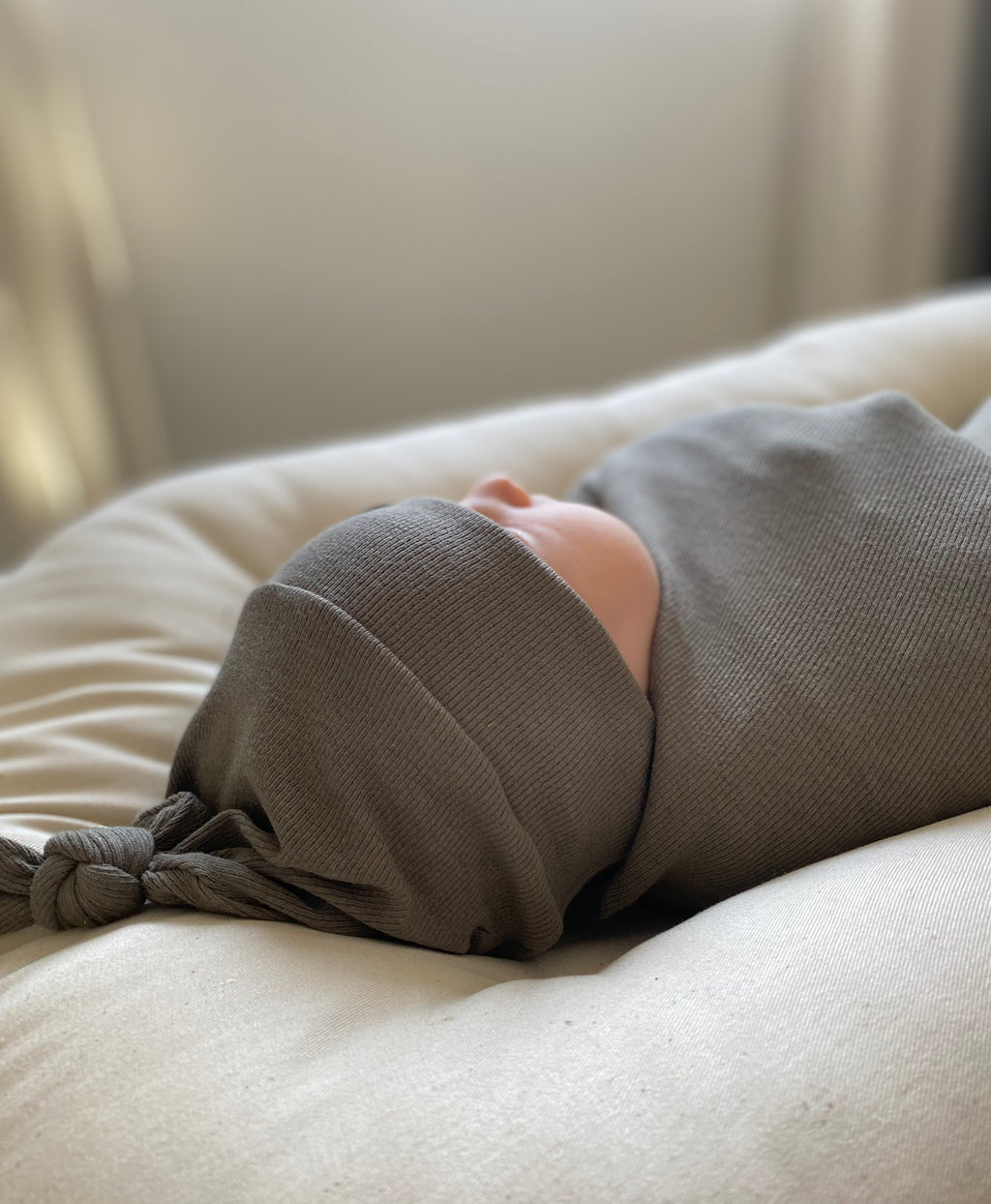 Baby Ribbed Knit Blanket