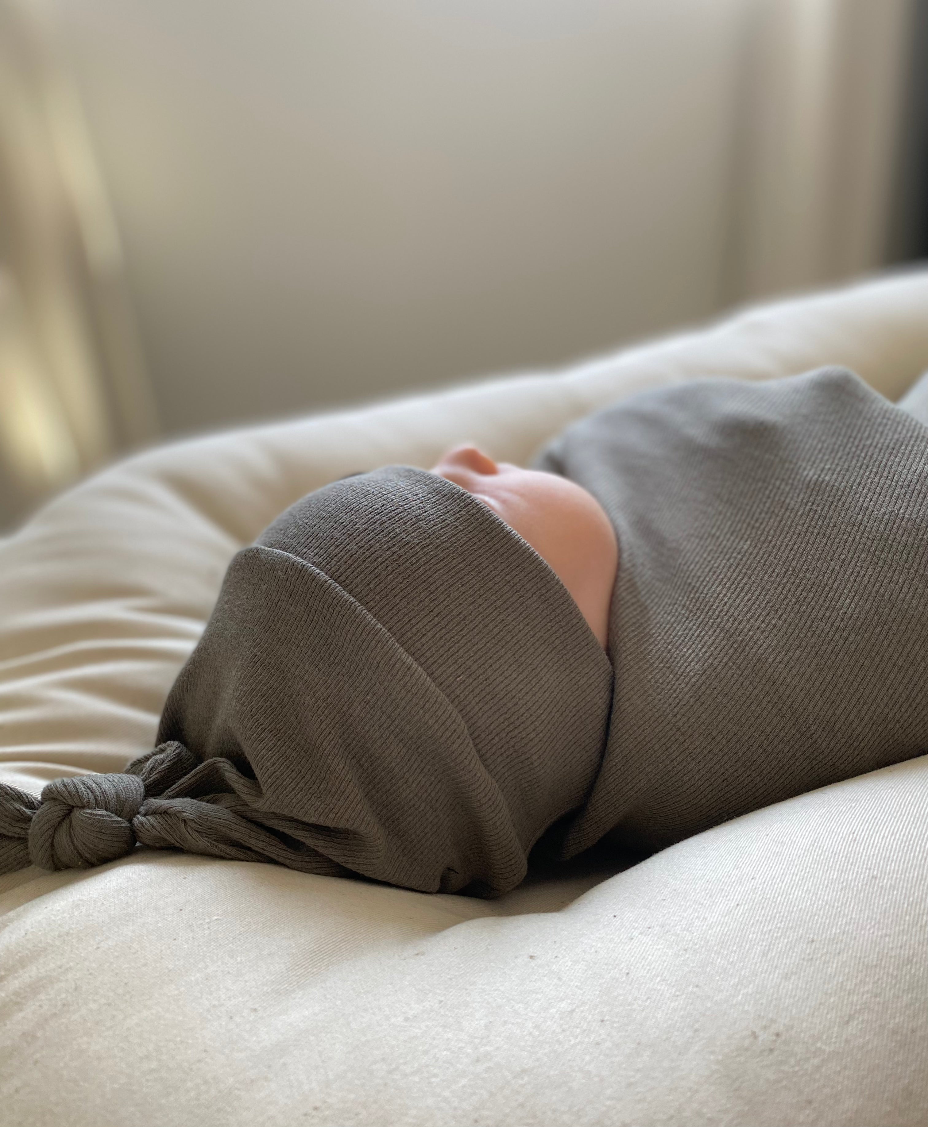 Baby Ribbed Knit Blanket