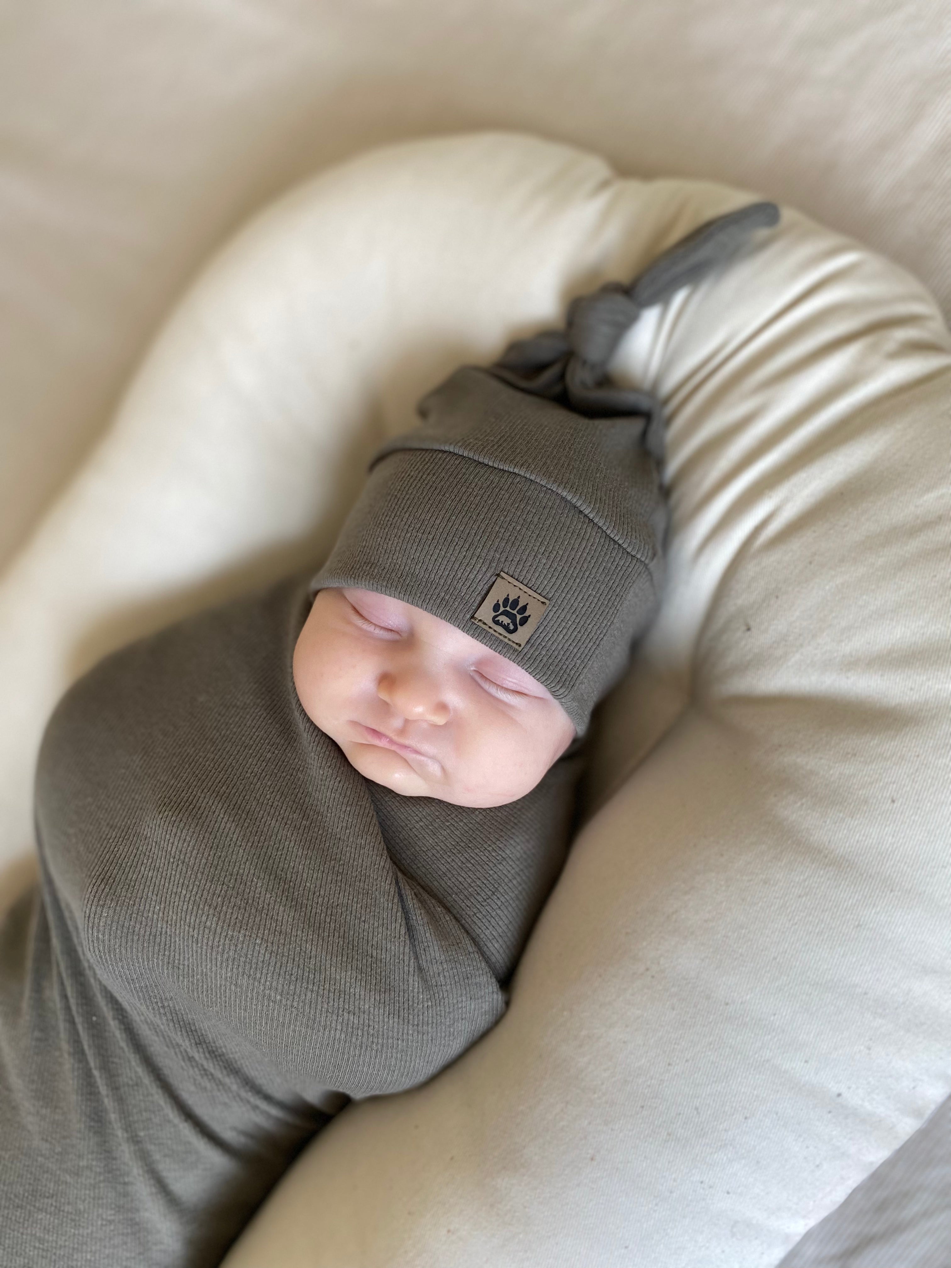 Baby Ribbed Knit Blanket