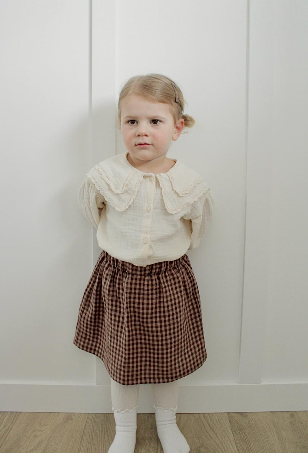 Gingham Muslin Skirts