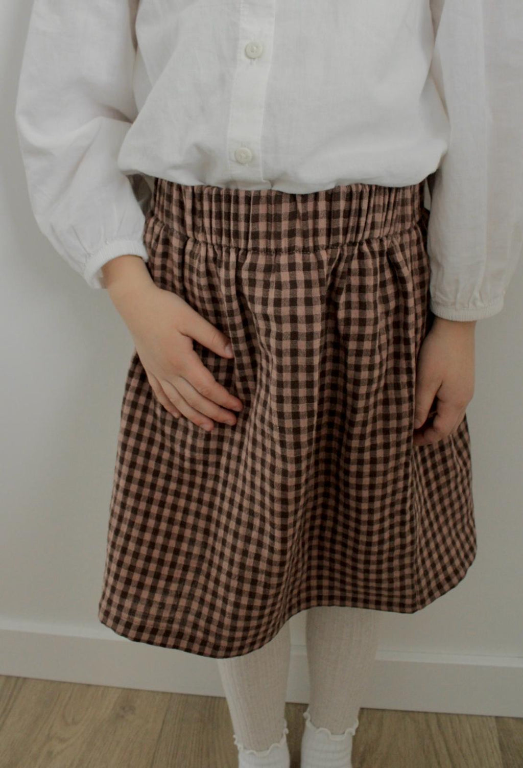 Gingham Muslin Skirts